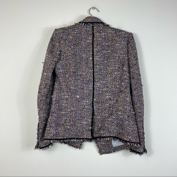 Verónica Beard Frayed cotton-blend tweed blazer - Picture 5 of 10